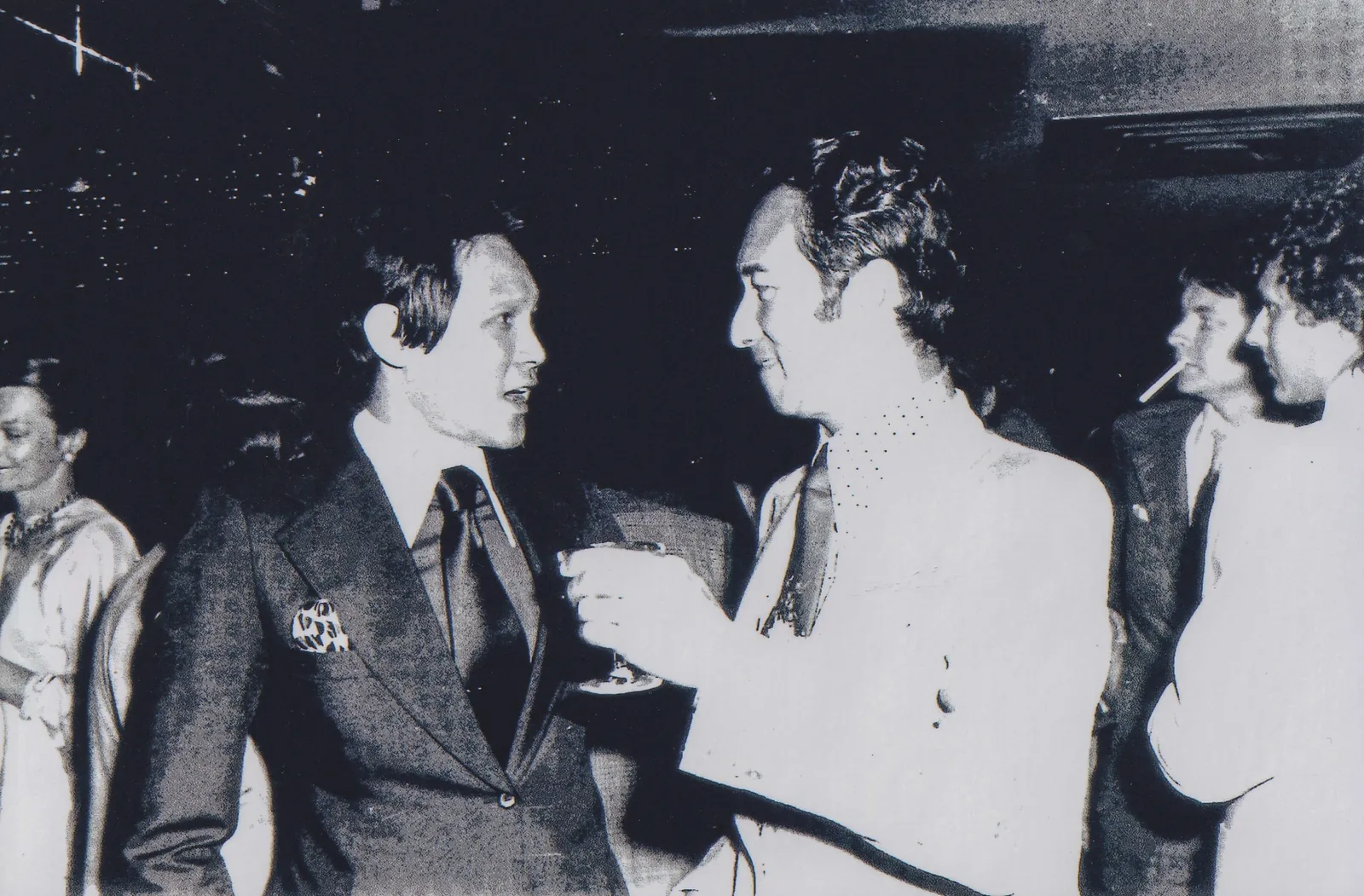 A photo of Dr. Cecil Chao with Mr.Stanley Ho Hung-sun.